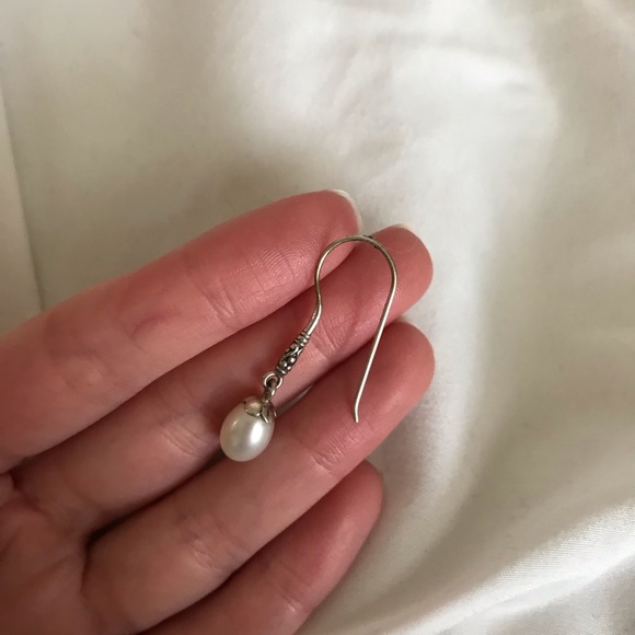 Pearl Earrings - Picture 2 of 2